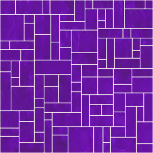 Pastilhas Rivesti Geométrico Roxo Camu-Camu 33 x 33 cm