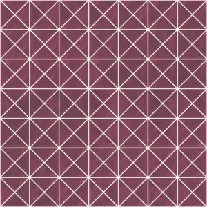 Pastilhas Rivesti Triangular Roxo Araçá 33 x 33 cm