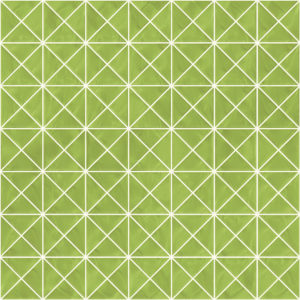 Pastilhas Rivesti Triangular Verde Mandacaru 33 x 33 cm