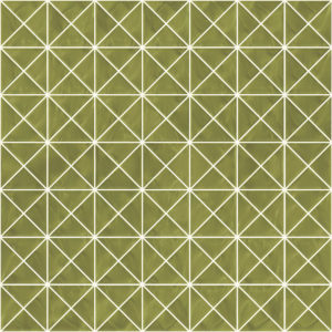 Pastilhas Rivesti Triangular Verde Palma 33 x 33 cm